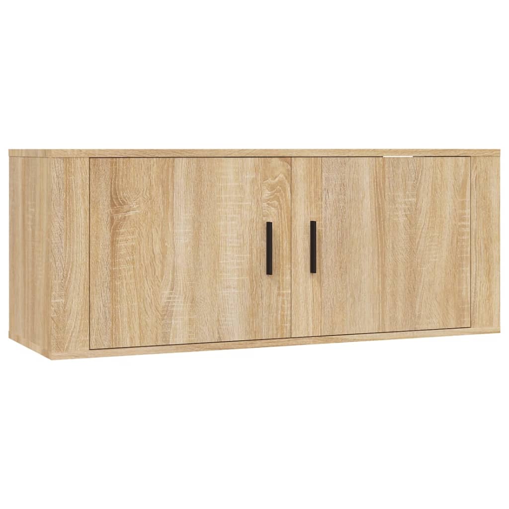 Ensemble de meubles TV 3 pcs Chêne sonoma Bois d'ingénierie - XIOS