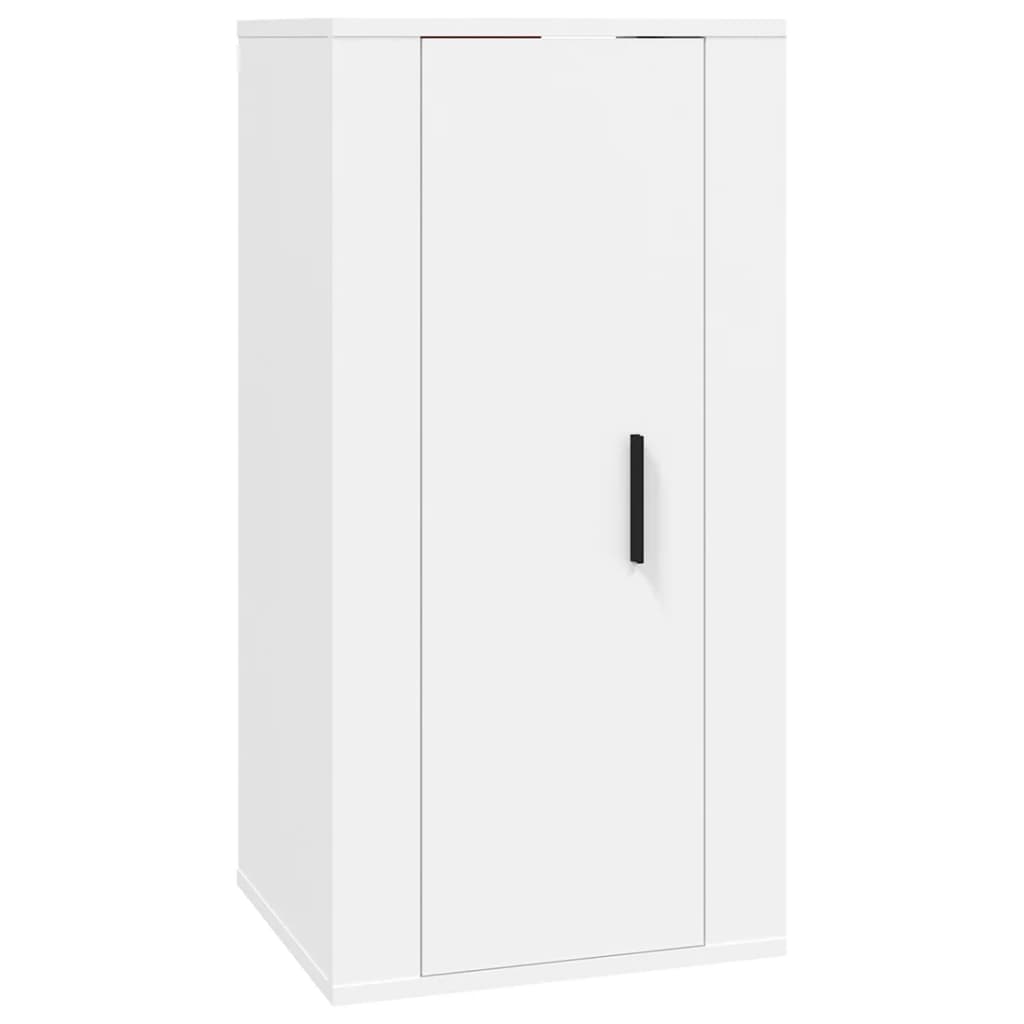 Ensemble de meubles TV 5 pcs Blanc Bois d'ingénierie - XIOS