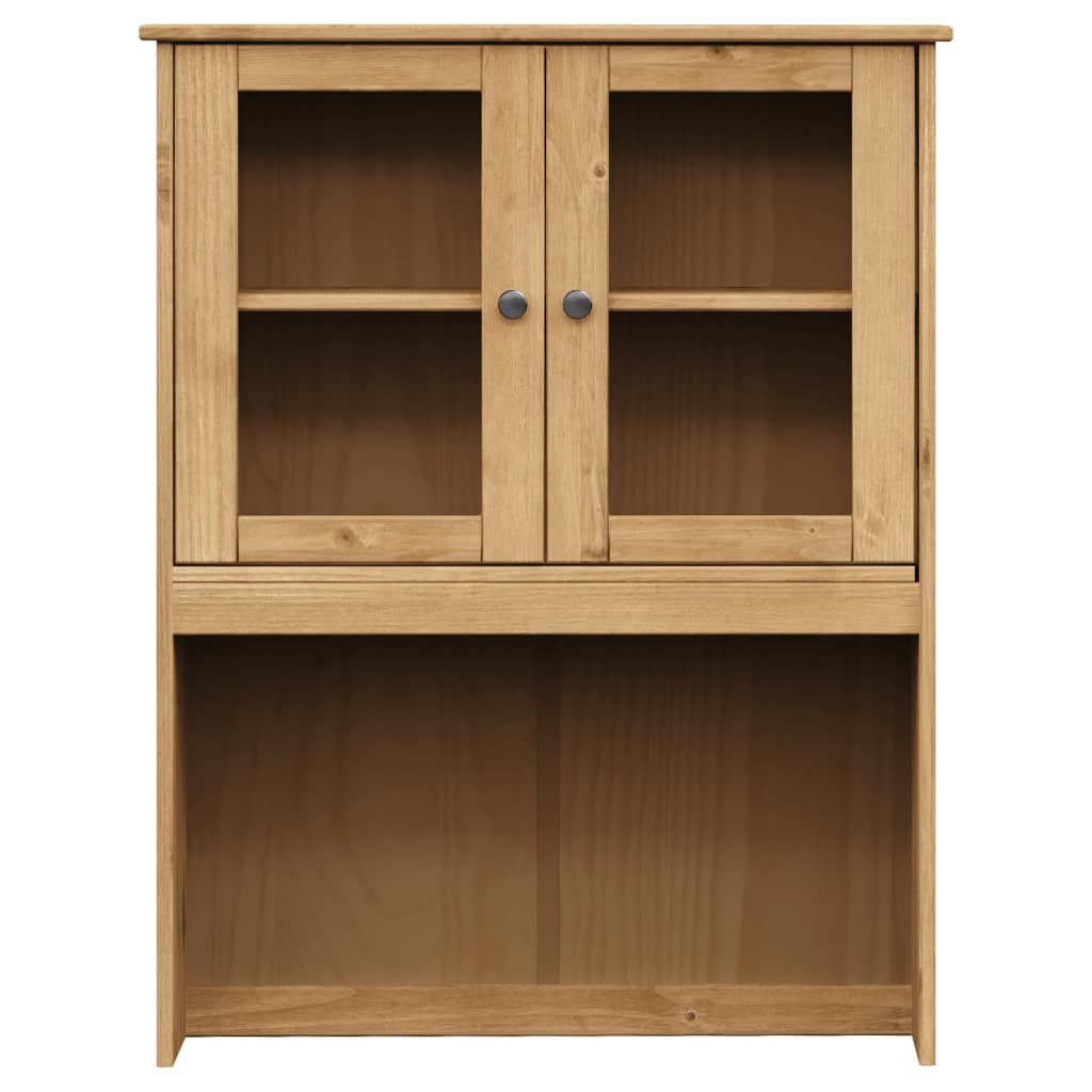 Buffet haut VIGO 78x40x175 cm bois massif de pin - XIOS