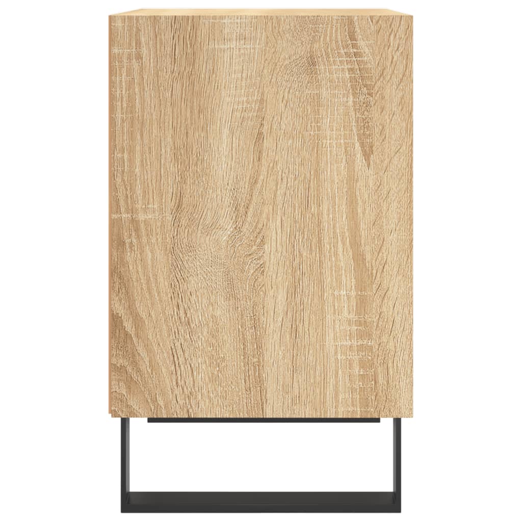 Tables de chevet 2pcs chêne sonoma 40x30x50cm bois d'ingénierie - XIOS