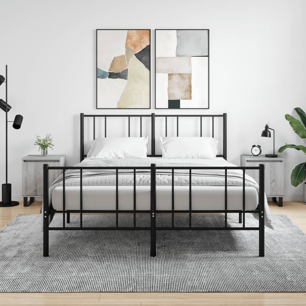 Tables de chevet 2 pcs sonoma gris 40x30x50cm bois d'ingénierie - XIOS