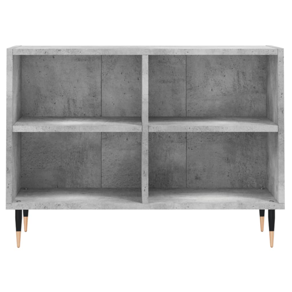 Meuble TV gris béton 69,5x30x50 cm bois d'ingénierie - XIOS