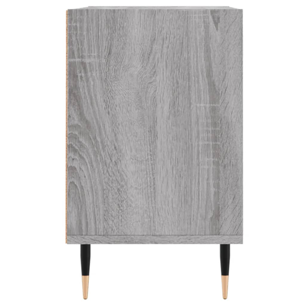 Meuble TV sonoma gris 69,5 x 30 x 50 cm bois d'ingénierie - XIOS