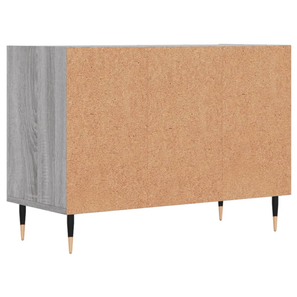 Meuble TV sonoma gris 69,5 x 30 x 50 cm bois d'ingénierie - XIOS