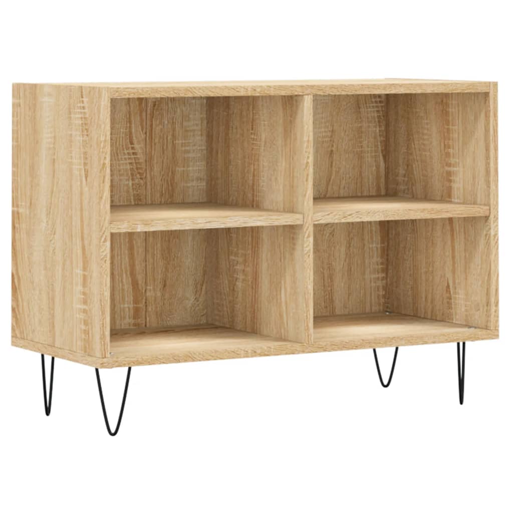 Meuble TV chêne sonoma 69,5 x 30 x 50 cm bois d'ingénierie - XIOS