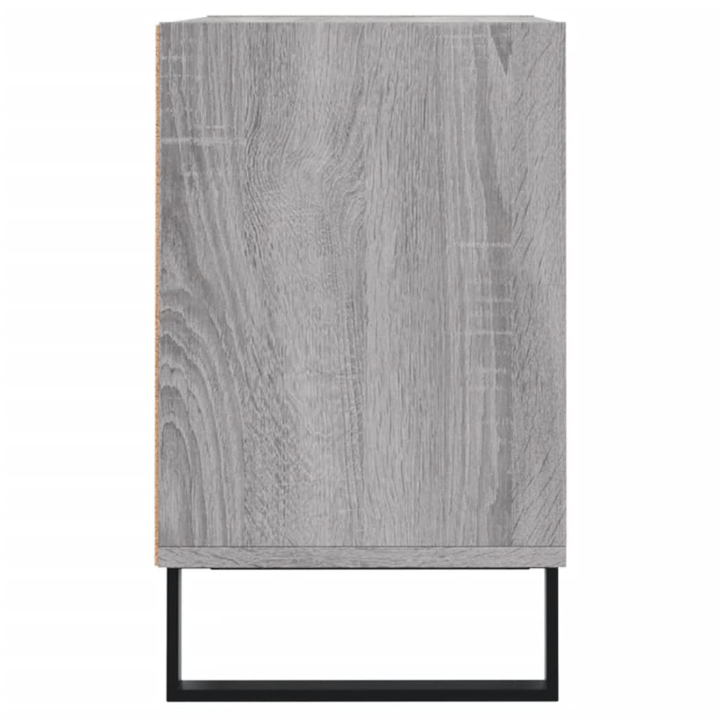 Meuble TV sonoma gris 69,5 x 30 x 50 cm bois d'ingénierie - XIOS