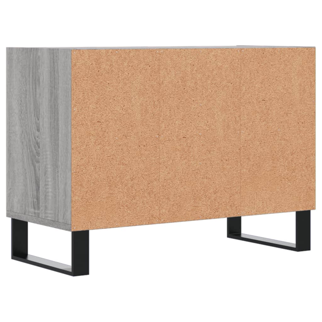 Meuble TV sonoma gris 69,5 x 30 x 50 cm bois d'ingénierie - XIOS