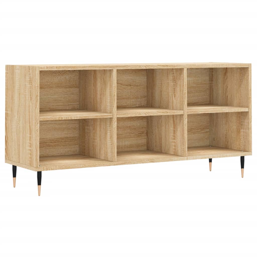 Meuble TV chêne sonoma 103,5x30x50 cm bois d'ingénierie - XIOS
