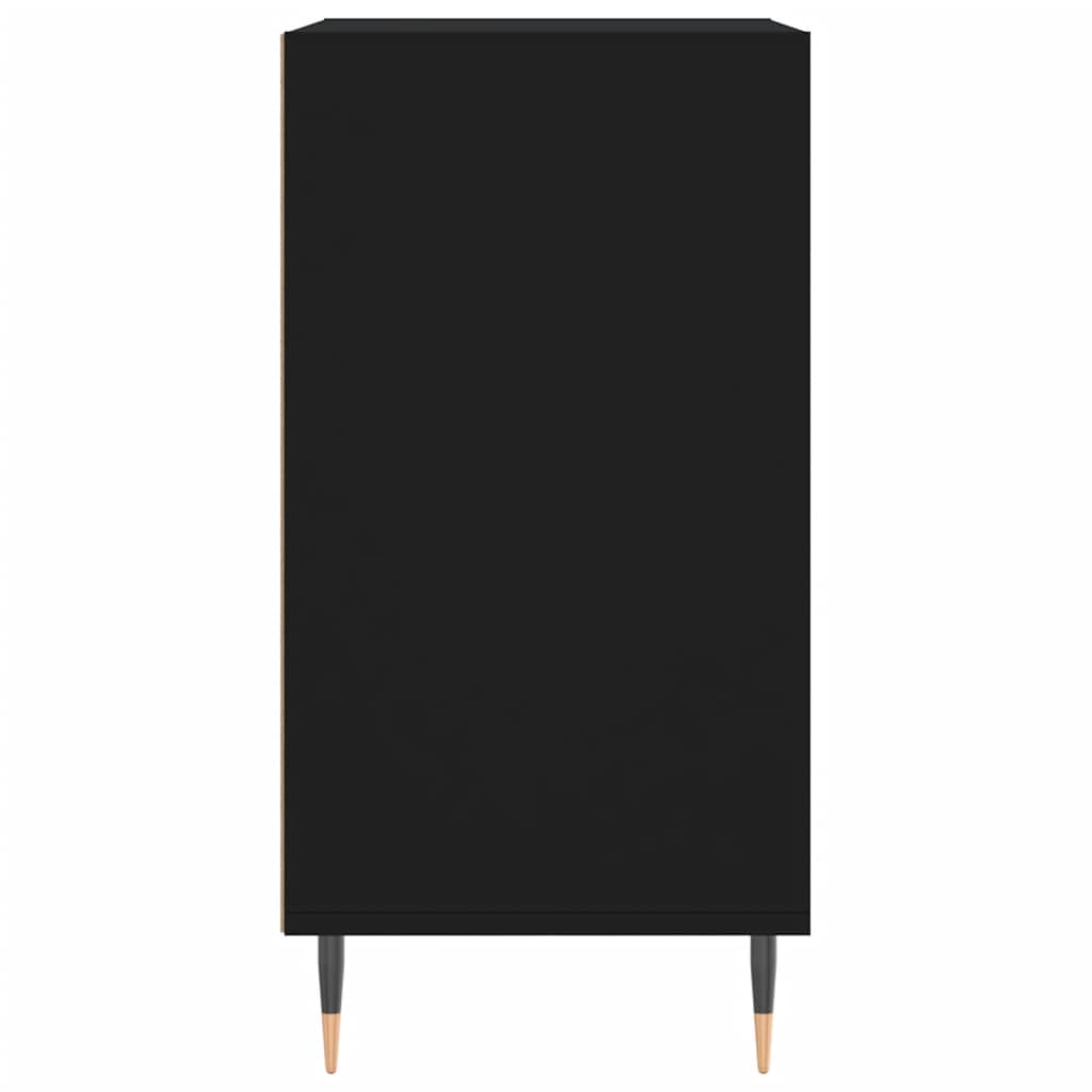 Buffet noir 57x35x70 cm bois d’ingénierie - XIOS
