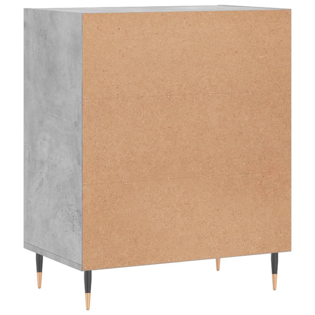 Buffet gris béton 57x35x70 cm bois d'ingénierie - XIOS