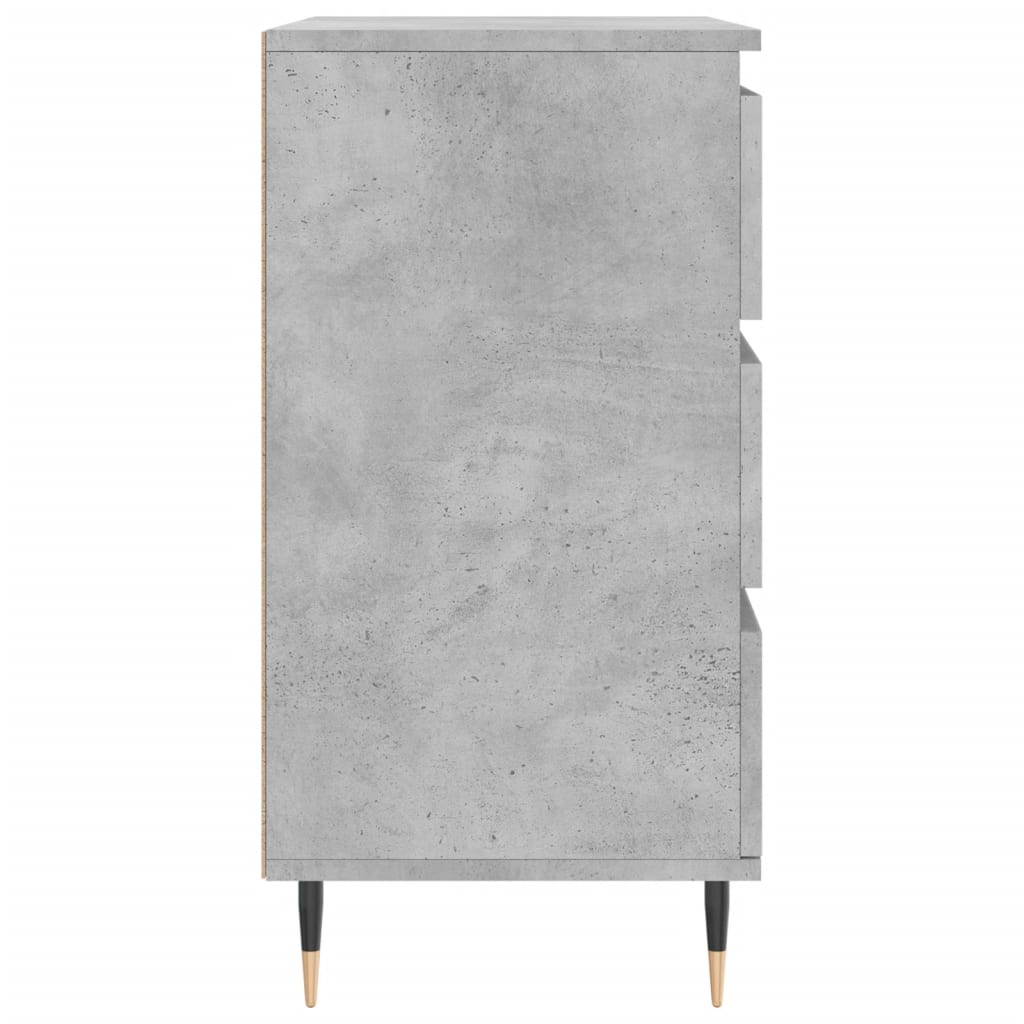 Buffet Gris béton 60x35x70 cm Bois d'ingénierie - XIOS