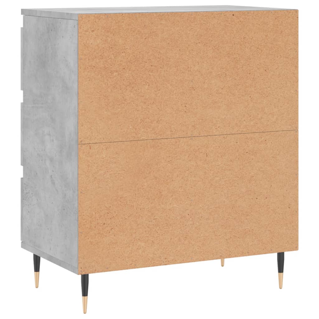 Buffet Gris béton 60x35x70 cm Bois d'ingénierie - XIOS
