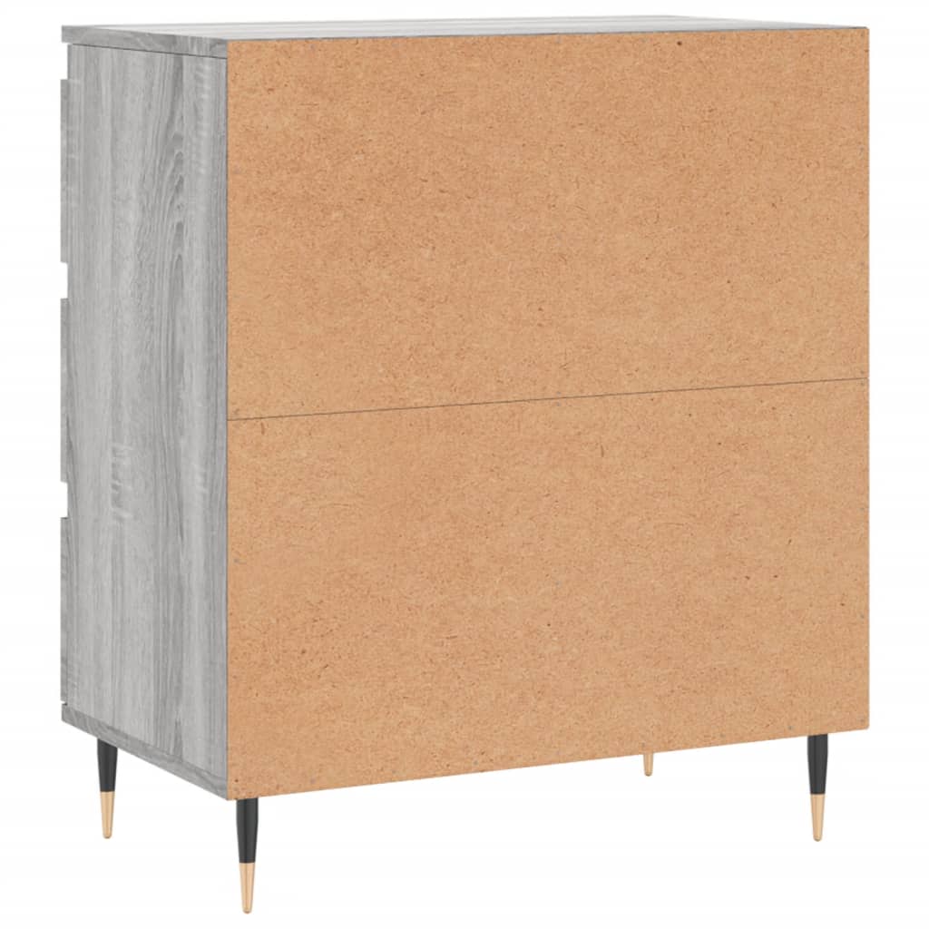 Buffet Sonoma gris 60x35x70 cm Bois d'ingénierie - XIOS