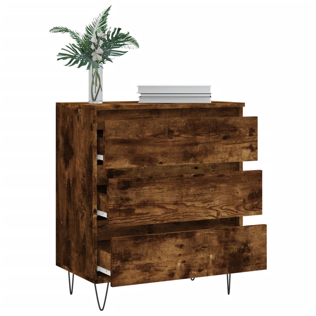 Buffet Chêne fumé 60x35x70 cm Bois d'ingénierie - XIOS