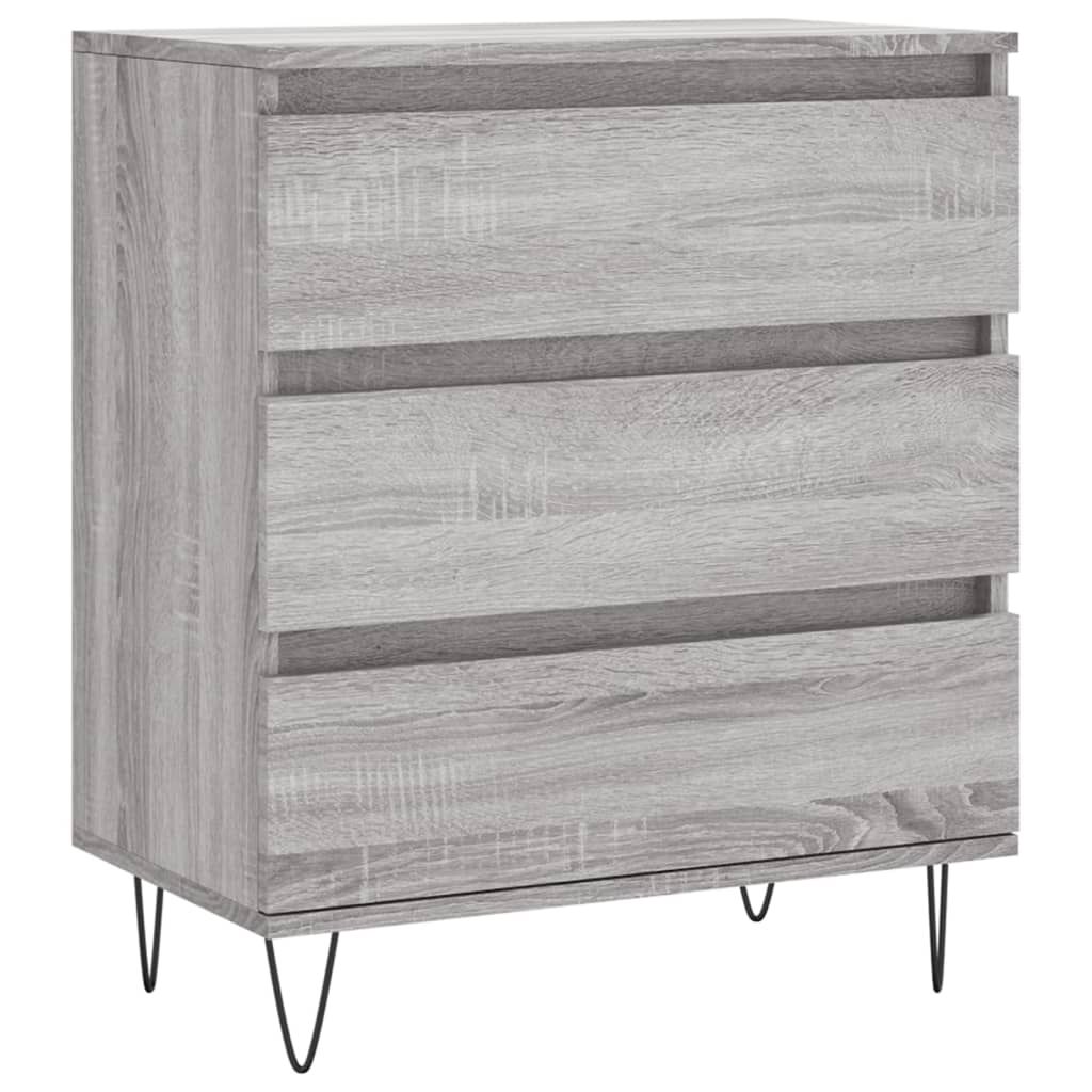 Buffet Sonoma gris 60x35x70 cm Bois d'ingénierie - XIOS
