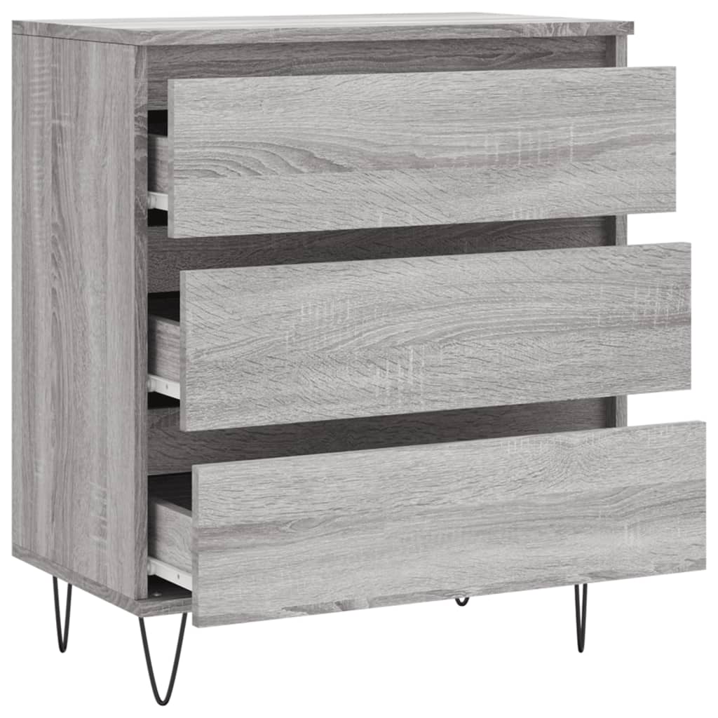 Buffet Sonoma gris 60x35x70 cm Bois d'ingénierie - XIOS