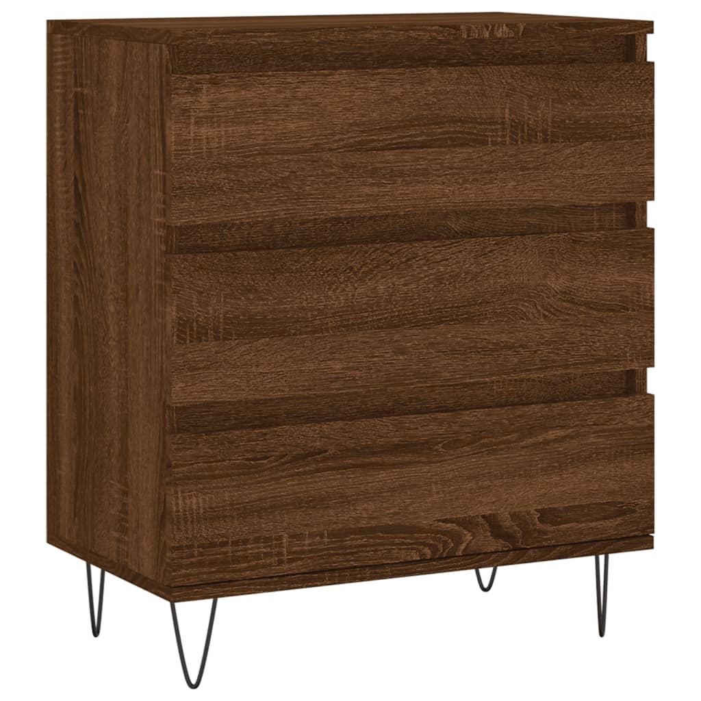 Buffet Chêne marron 60x35x70 cm Bois d'ingénierie - XIOS