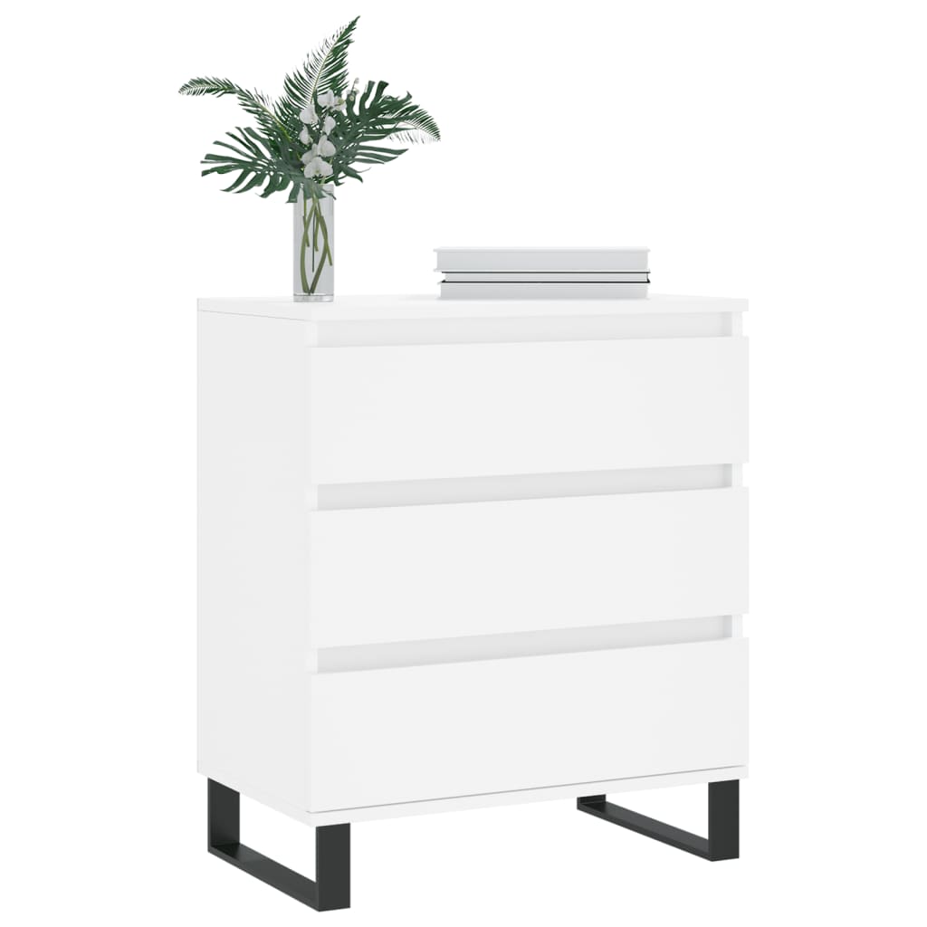 Buffet Blanc 60x35x70 cm Bois d'ingénierie - XIOS