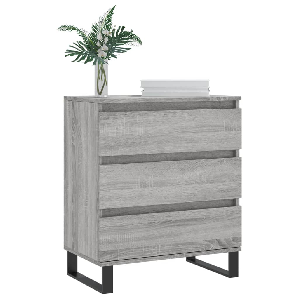 Buffet Sonoma gris 60x35x70 cm Bois d'ingénierie - XIOS