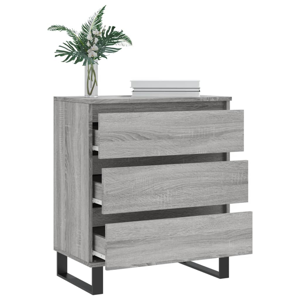 Buffet Sonoma gris 60x35x70 cm Bois d'ingénierie - XIOS