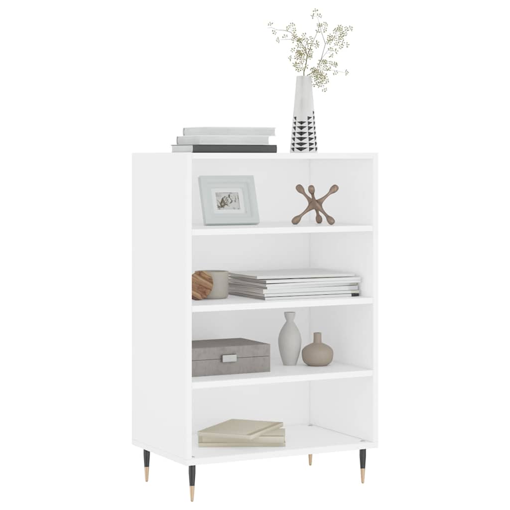 Buffet haut blanc 57x35x90 cm bois d'ingénierie - XIOS