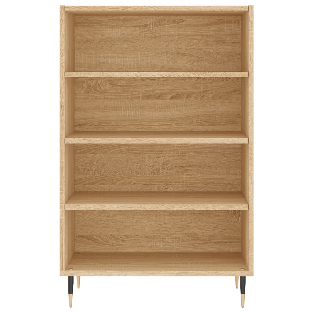 Buffet haut chêne sonoma 57x35x90 cm bois d'ingénierie - XIOS