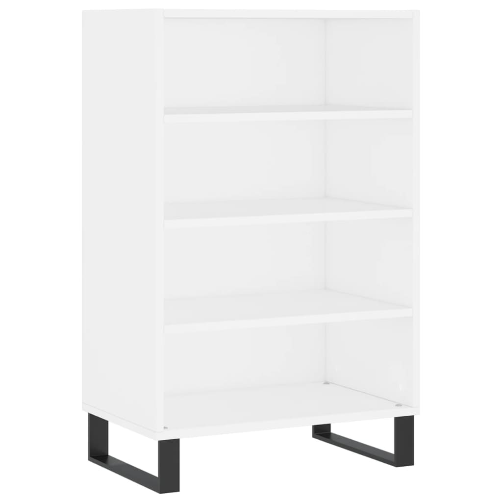 Buffet haut blanc 57x35x90 cm bois d'ingénierie - XIOS