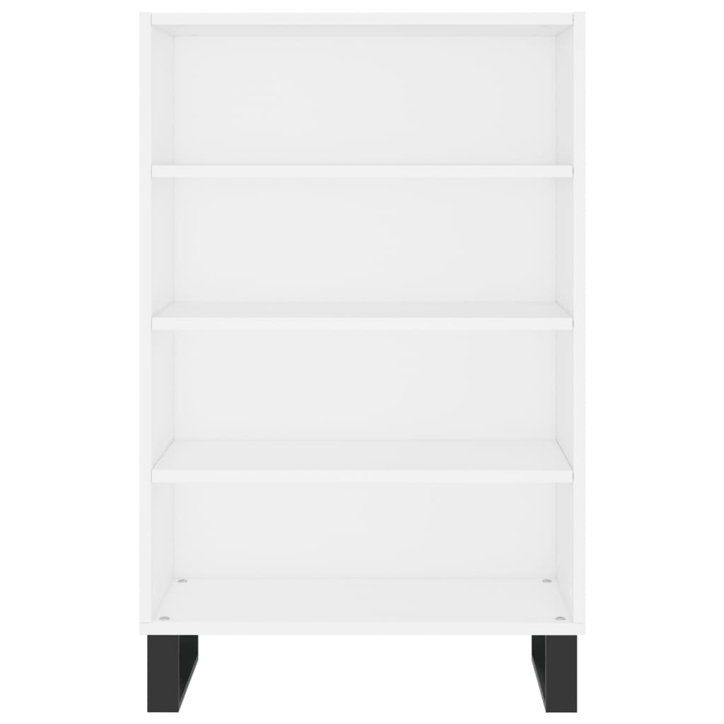 Buffet haut blanc 57x35x90 cm bois d'ingénierie - XIOS