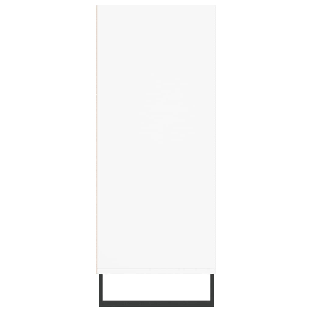 Buffet haut blanc 57x35x90 cm bois d'ingénierie - XIOS