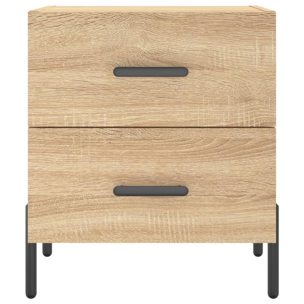 Tables de chevet 2 pcs chêne sonoma 40x35x47,5 cm - XIOS