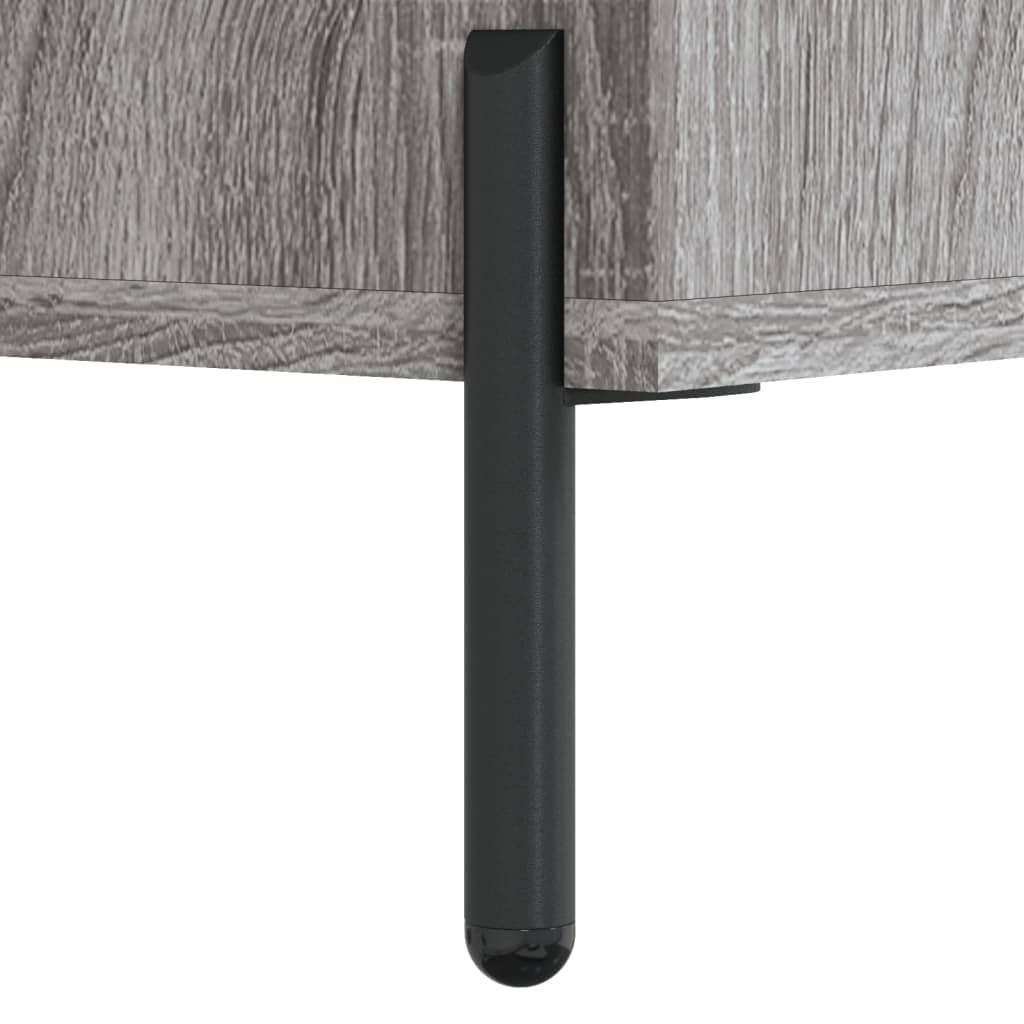 Table de chevet sonoma gris 40x35x47,5 cm bois d’ingénierie - XIOS