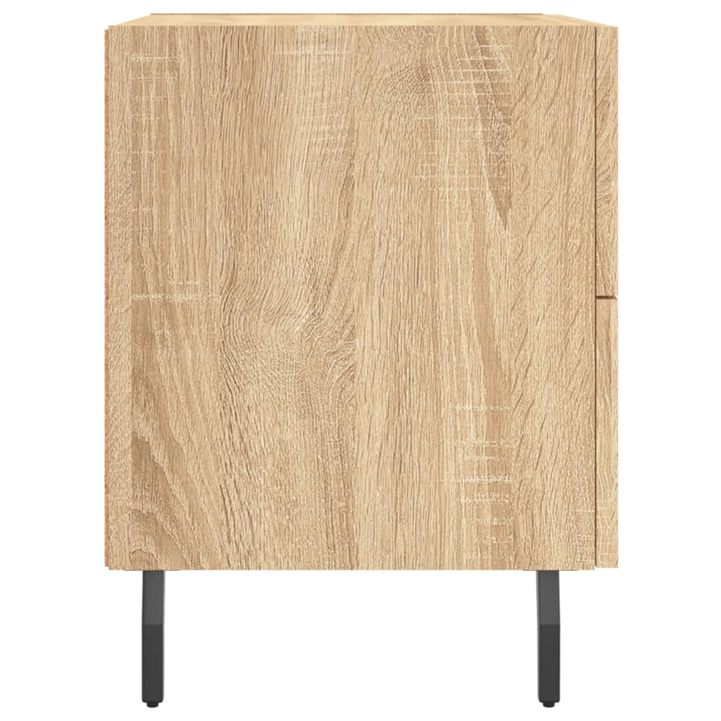 Table de chevet chêne sonoma 40x35x47,5 cm bois d’ingénierie - XIOS