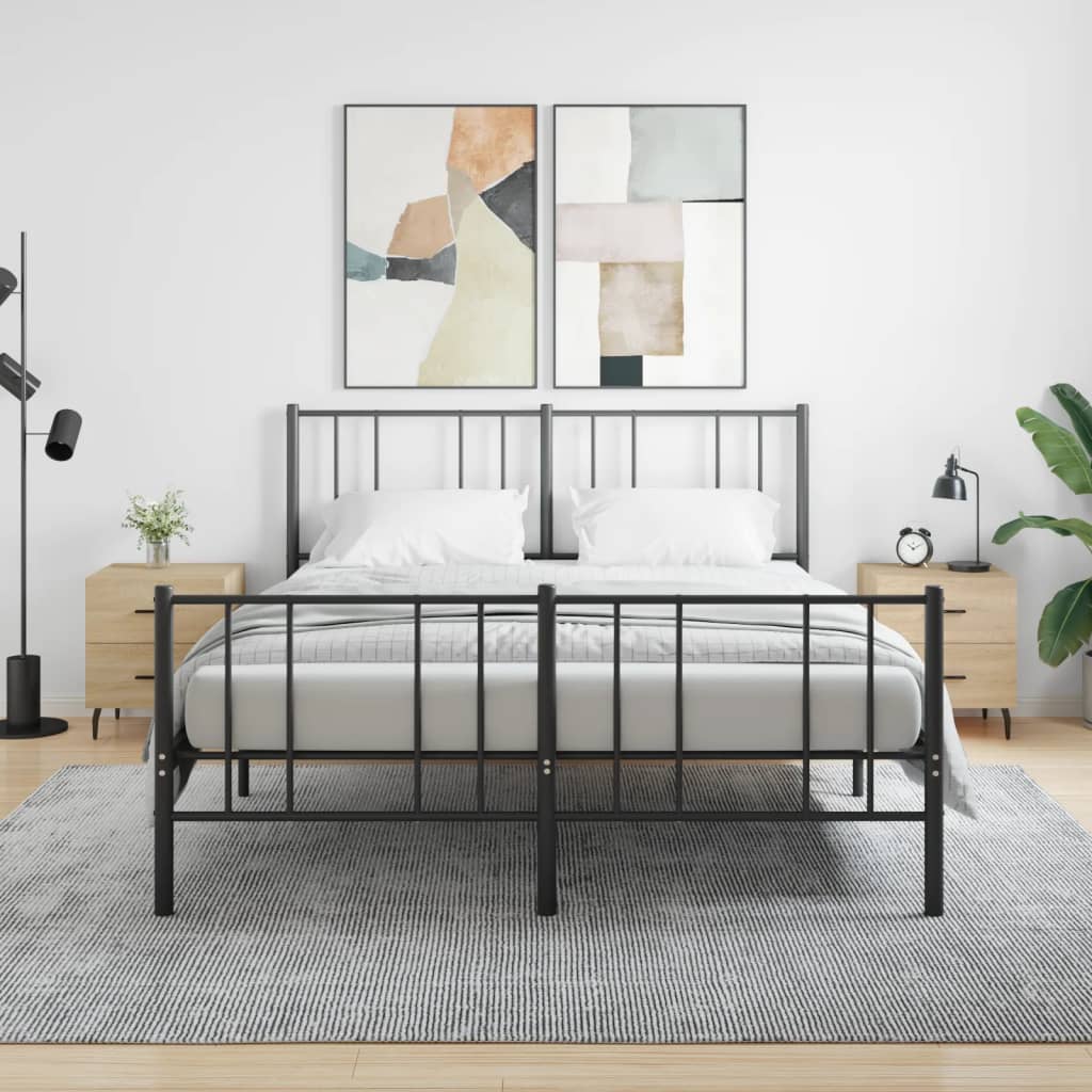 Tables de chevet 2 pcs chêne sonoma 40x35x47,5 cm - XIOS