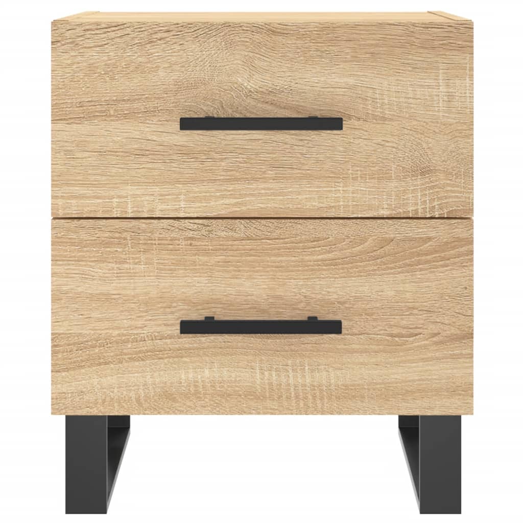 Tables de chevet 2 pcs chêne sonoma 40x35x47,5 cm - XIOS