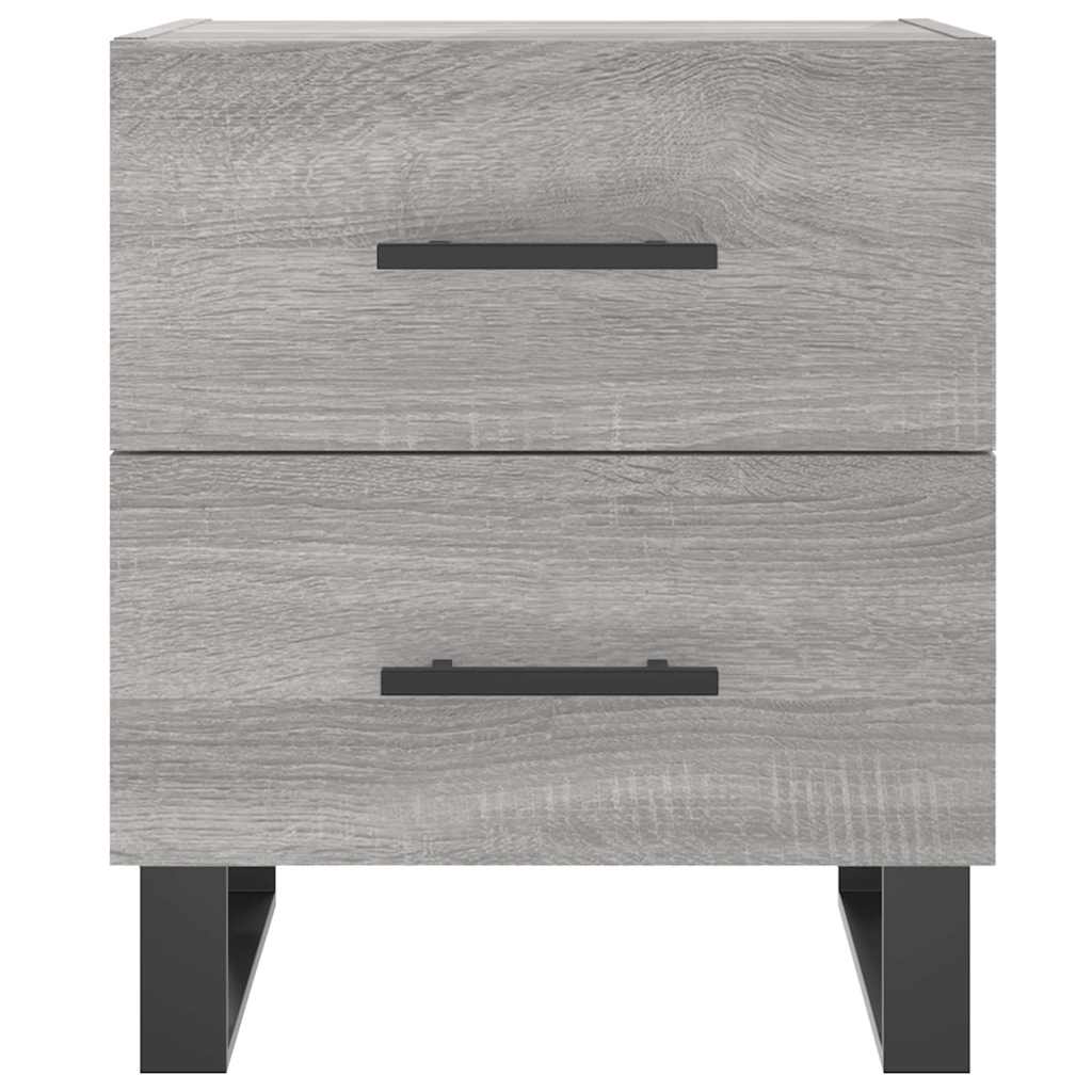 Tables de chevet 2 pcs sonoma gris 40x35x47,5 cm - XIOS
