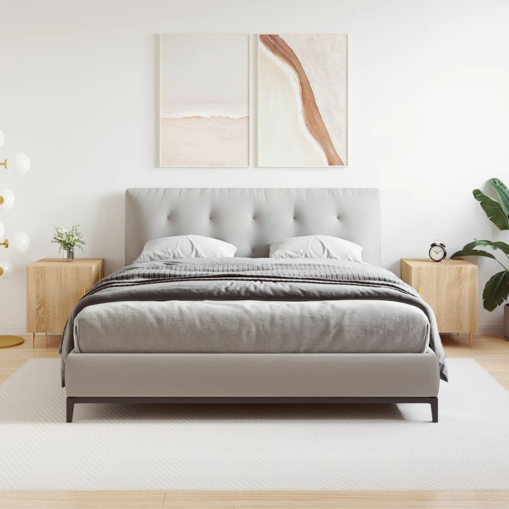 Tables de chevet 2 pcs chêne sonoma 40x40x50 cm bois ingénierie - XIOS