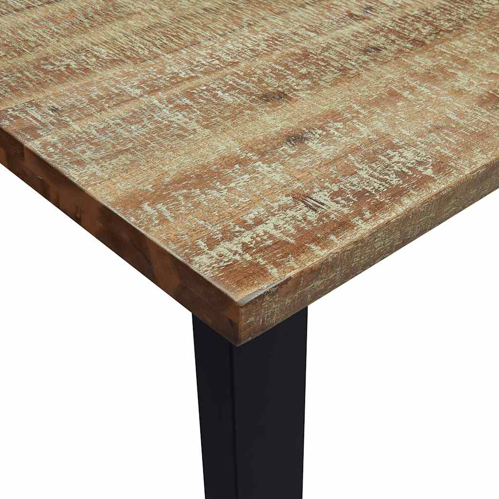 Table à manger 150x90x75 cm bois d'acacia solide - XIOS