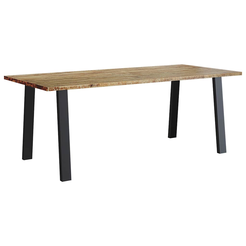 Table à manger 200x90x75 cm bois d'acacia solide - XIOS