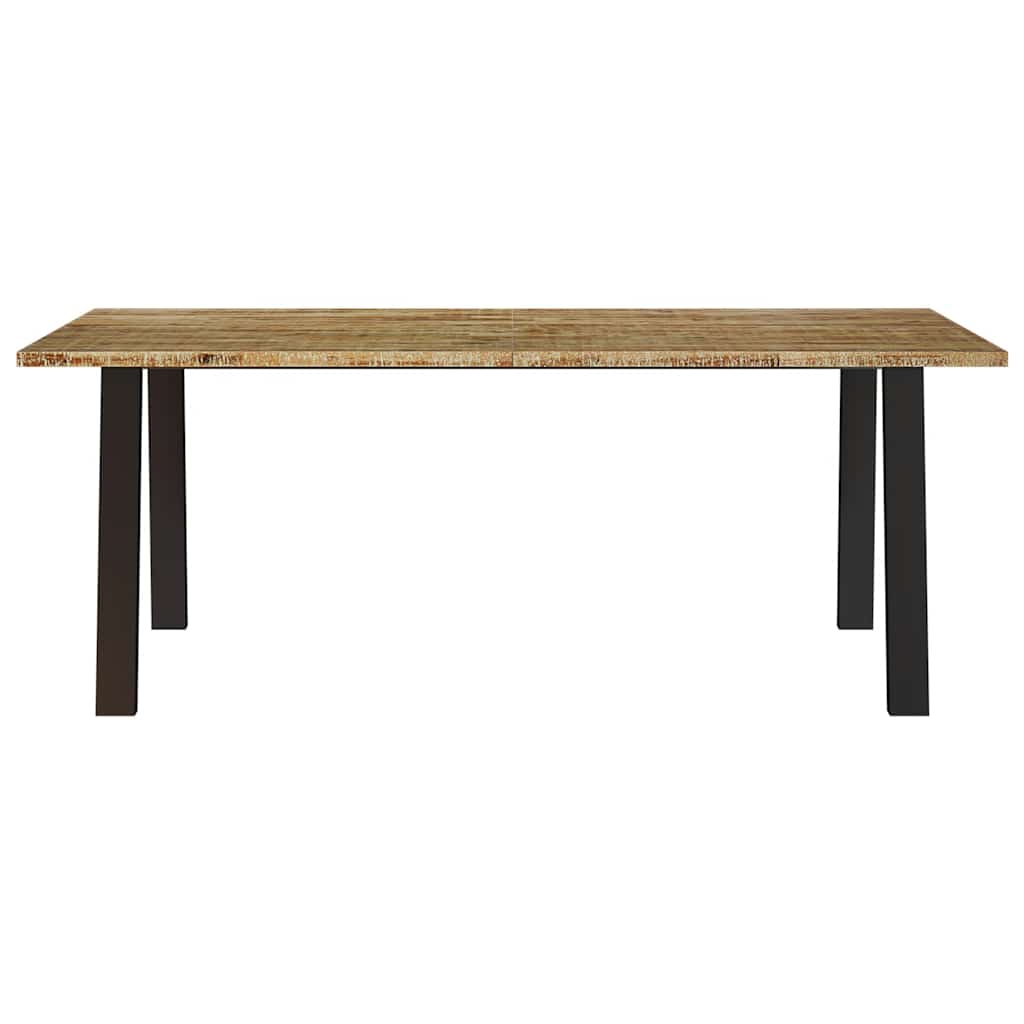 Table à manger 200x90x75 cm bois d'acacia solide - XIOS