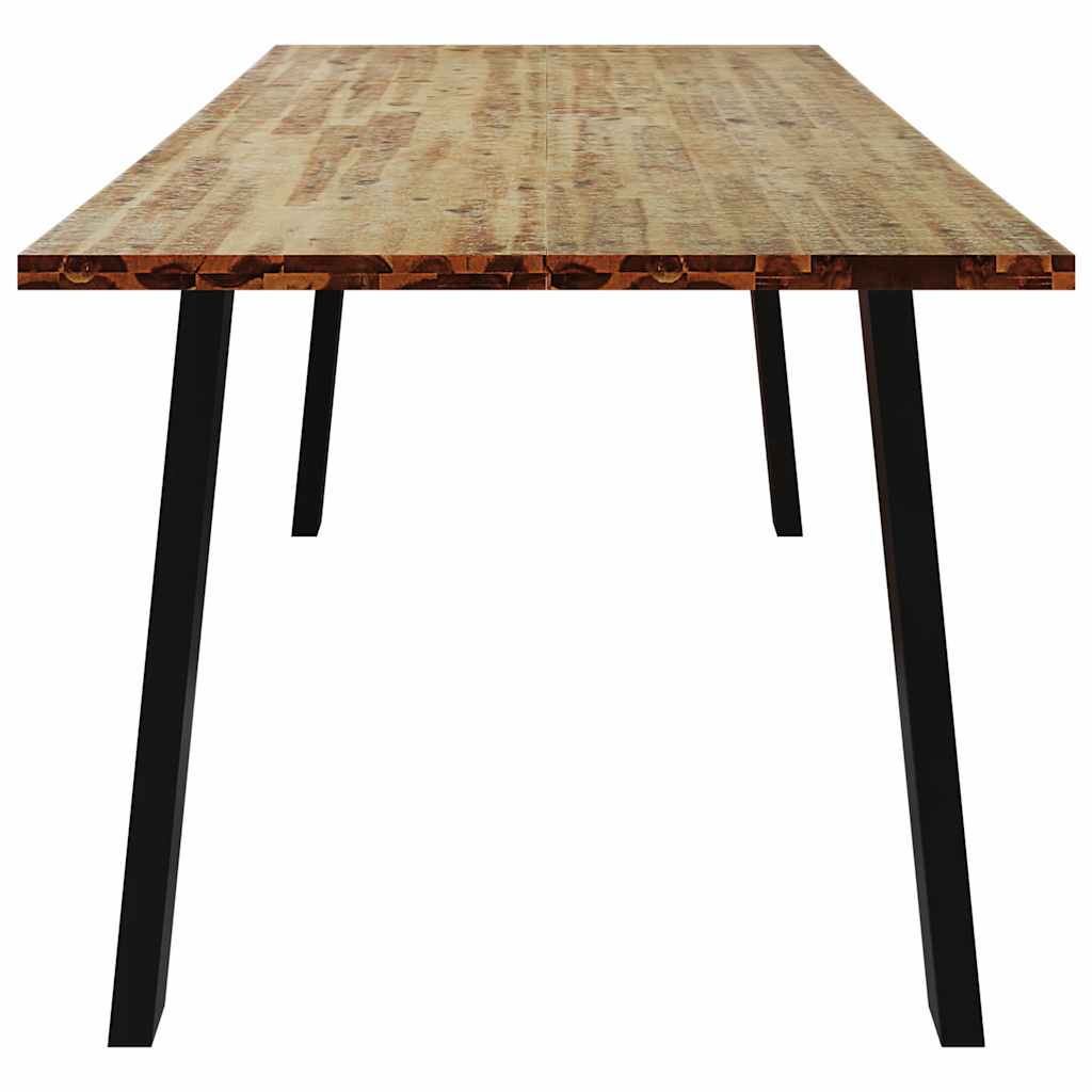 Table à manger 200x90x75 cm bois d'acacia solide - XIOS