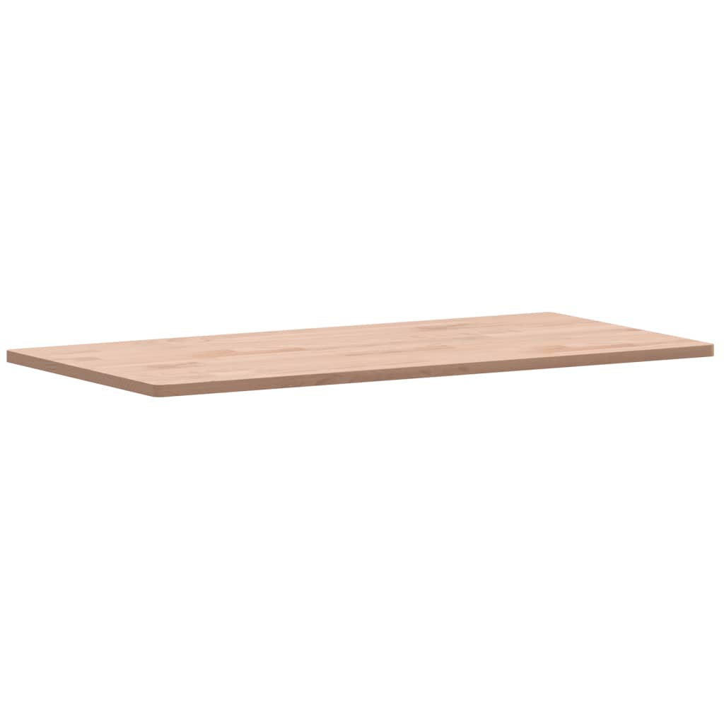 Dessus de table 100x50x1,5cm rectangulaire bois massif de hêtre - XIOS
