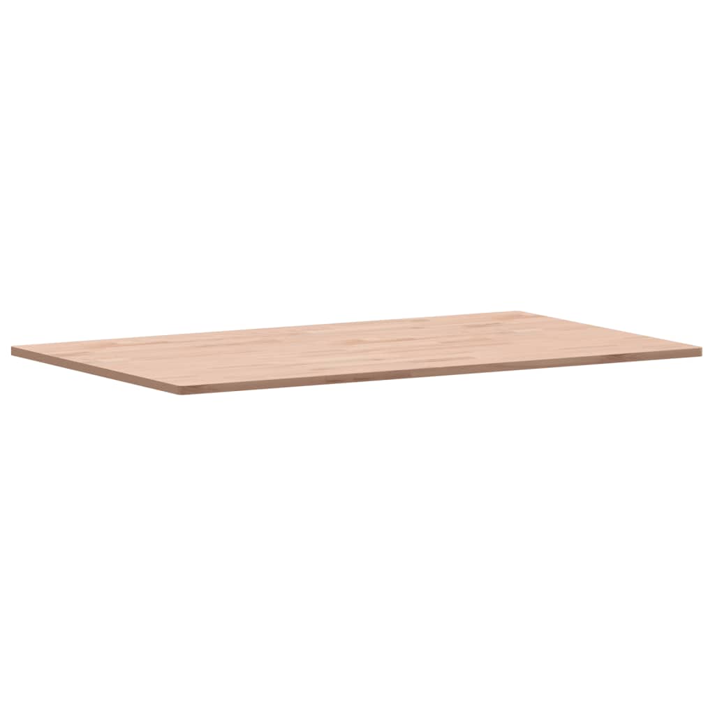 Dessus de table 100x60x1,5cm rectangulaire bois massif de hêtre - XIOS