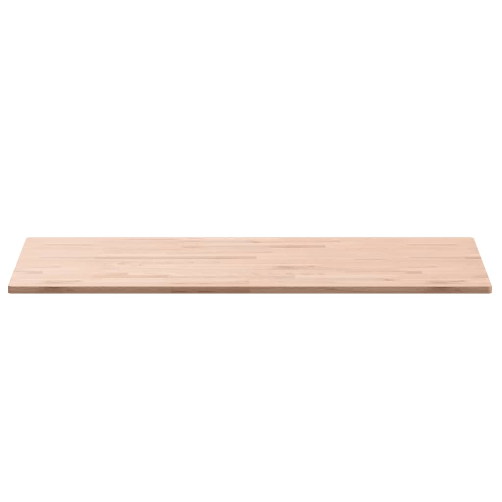 Dessus de table 100x60x1,5cm rectangulaire bois massif de hêtre - XIOS