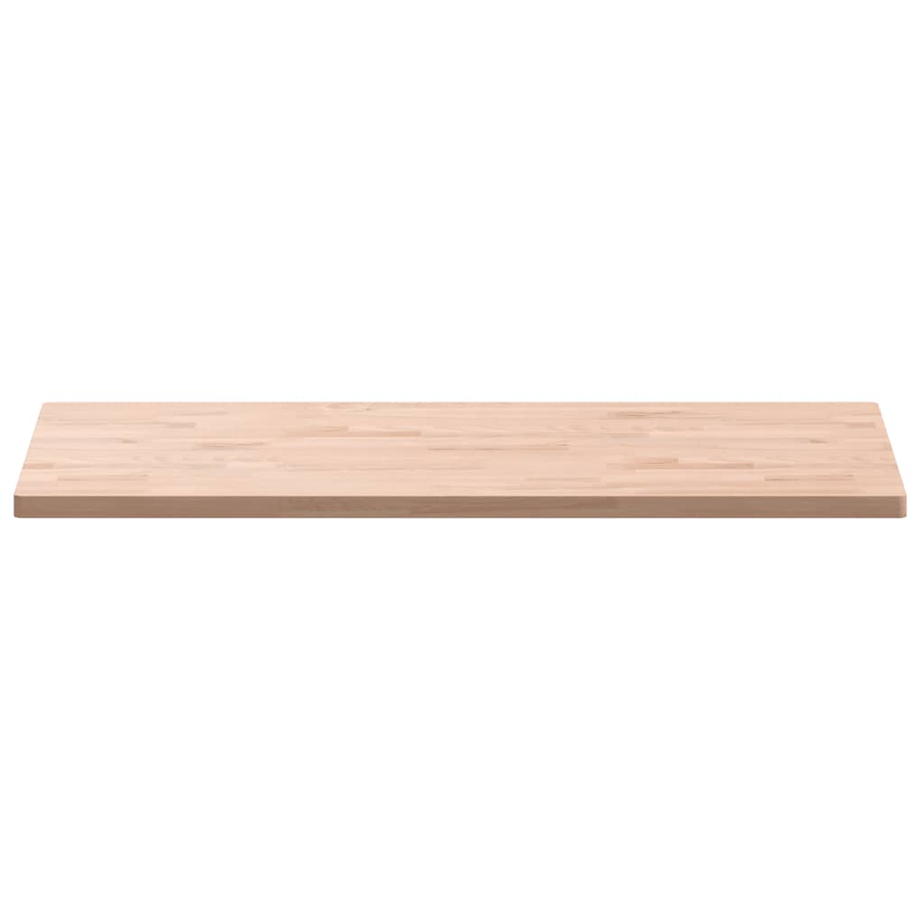 Dessus de table 100x50x2,5cm rectangulaire bois massif de hêtre - XIOS