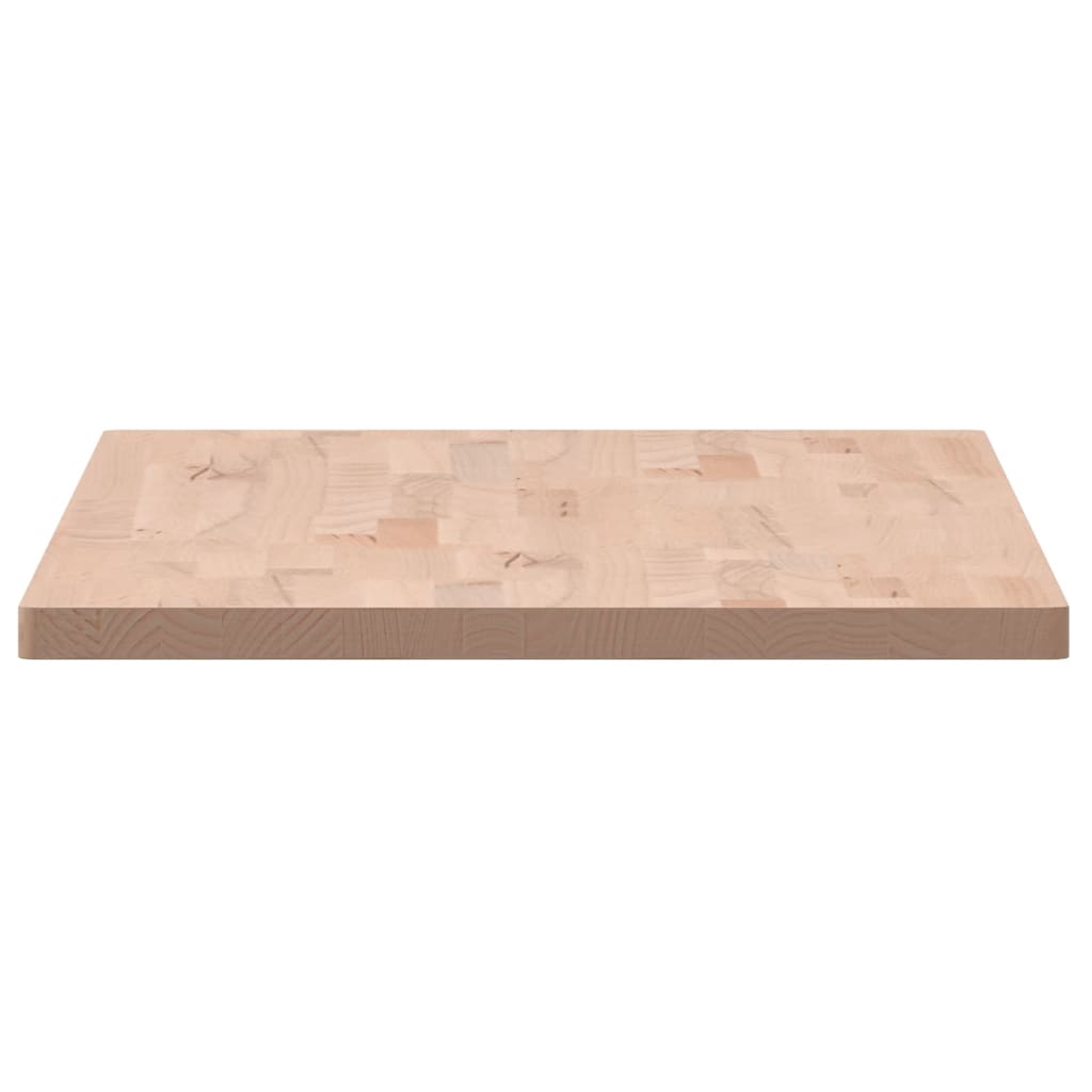 Dessus de table 100x50x2,5cm rectangulaire bois massif de hêtre - XIOS