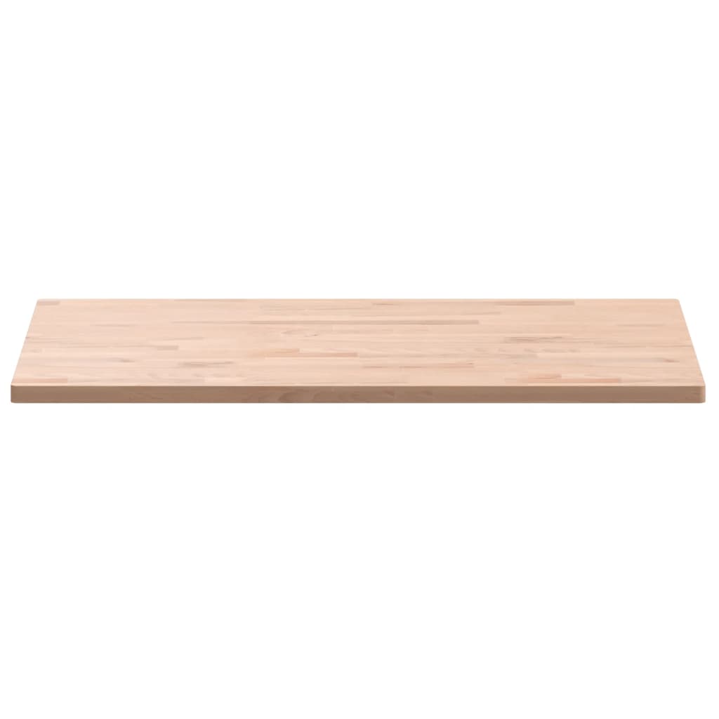 Dessus de table 100x60x2,5cm rectangulaire bois massif de hêtre - XIOS