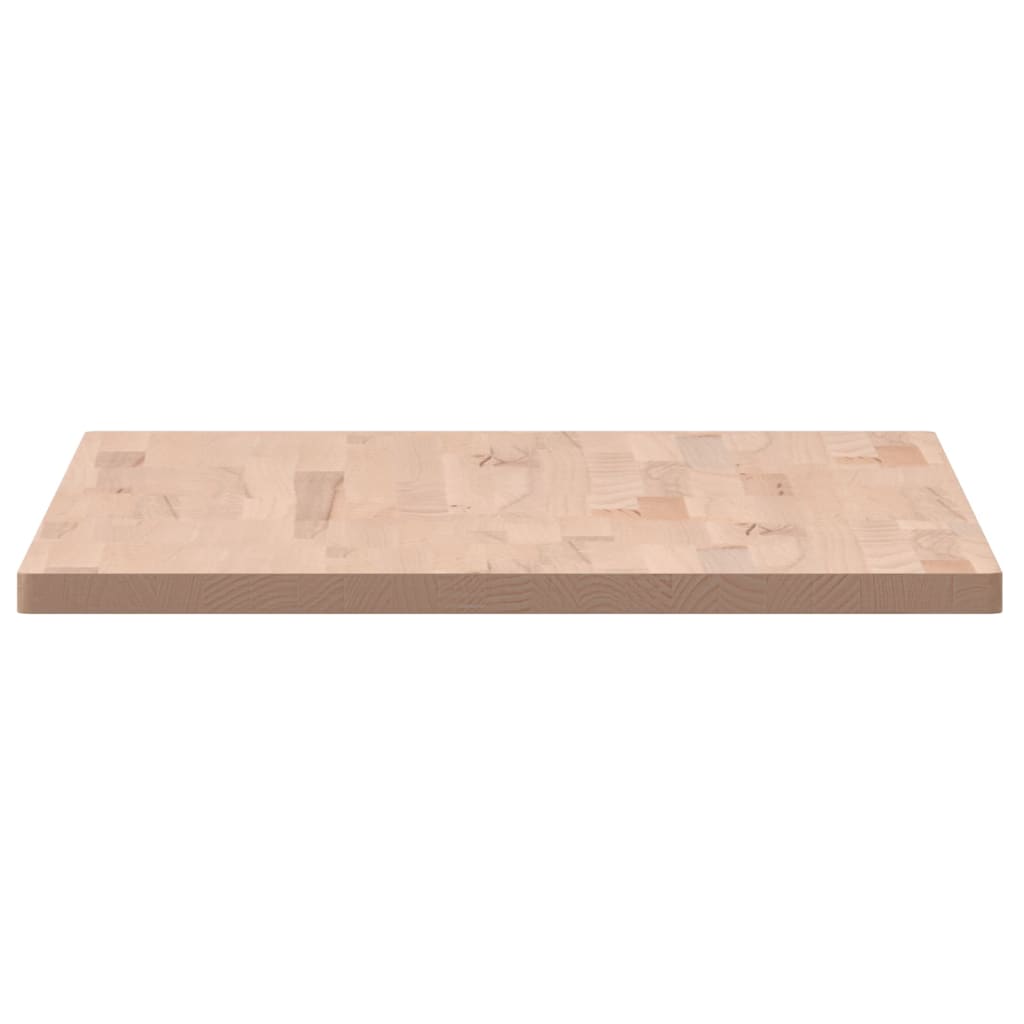 Dessus de table 100x60x2,5cm rectangulaire bois massif de hêtre - XIOS