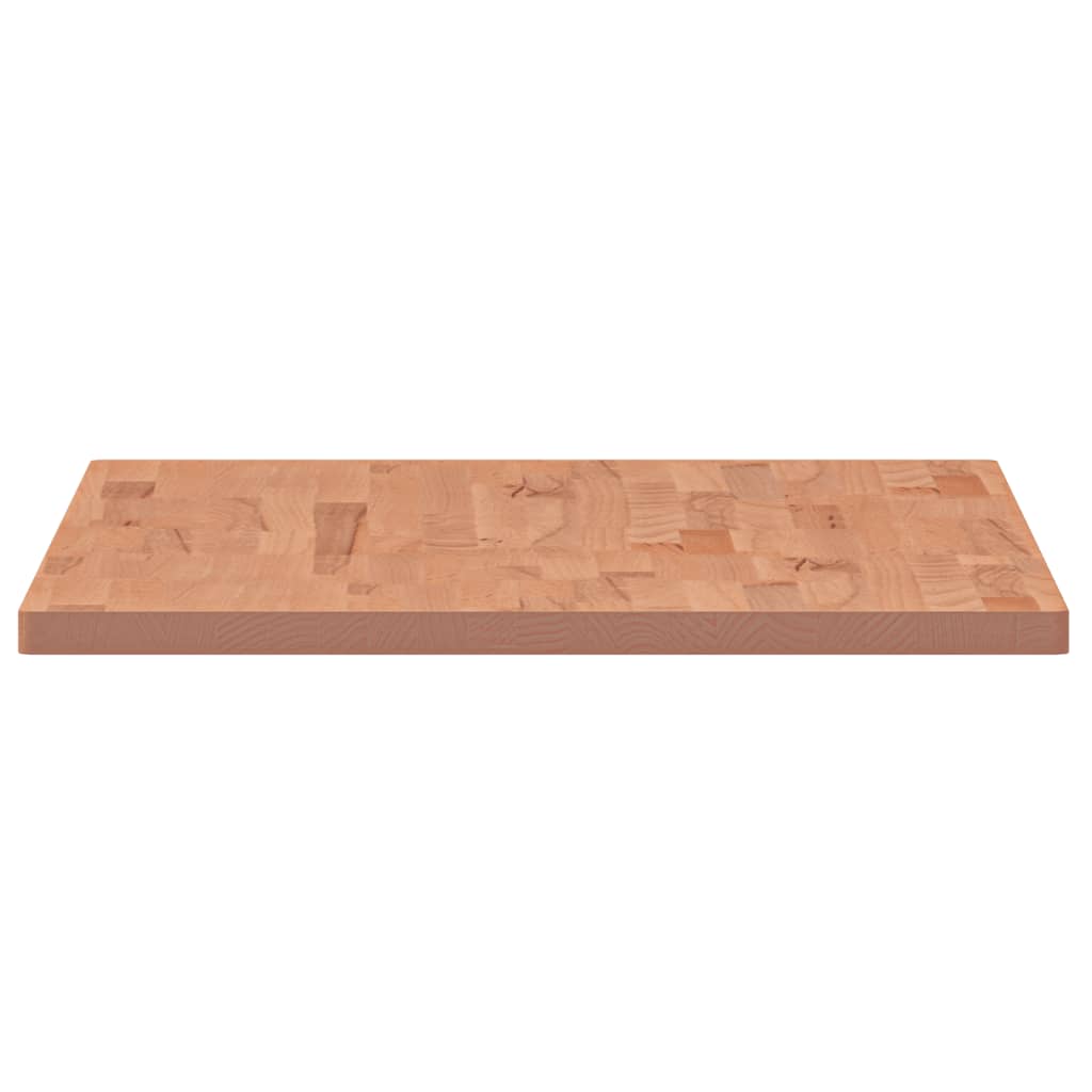 Dessus de table 100x60x2,5cm rectangulaire bois massif de hêtre - XIOS