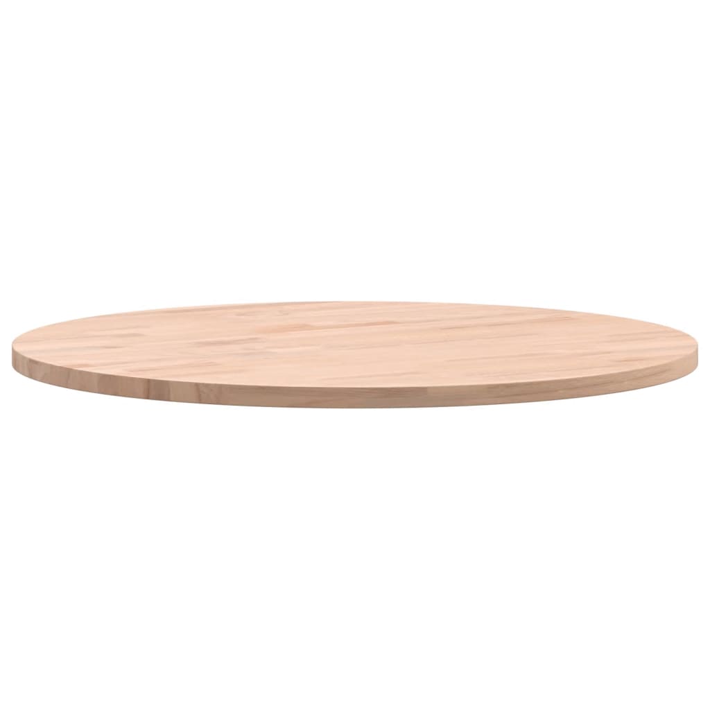 Dessus de table Ø50x1,5 cm rond bois massif de hêtre - XIOS