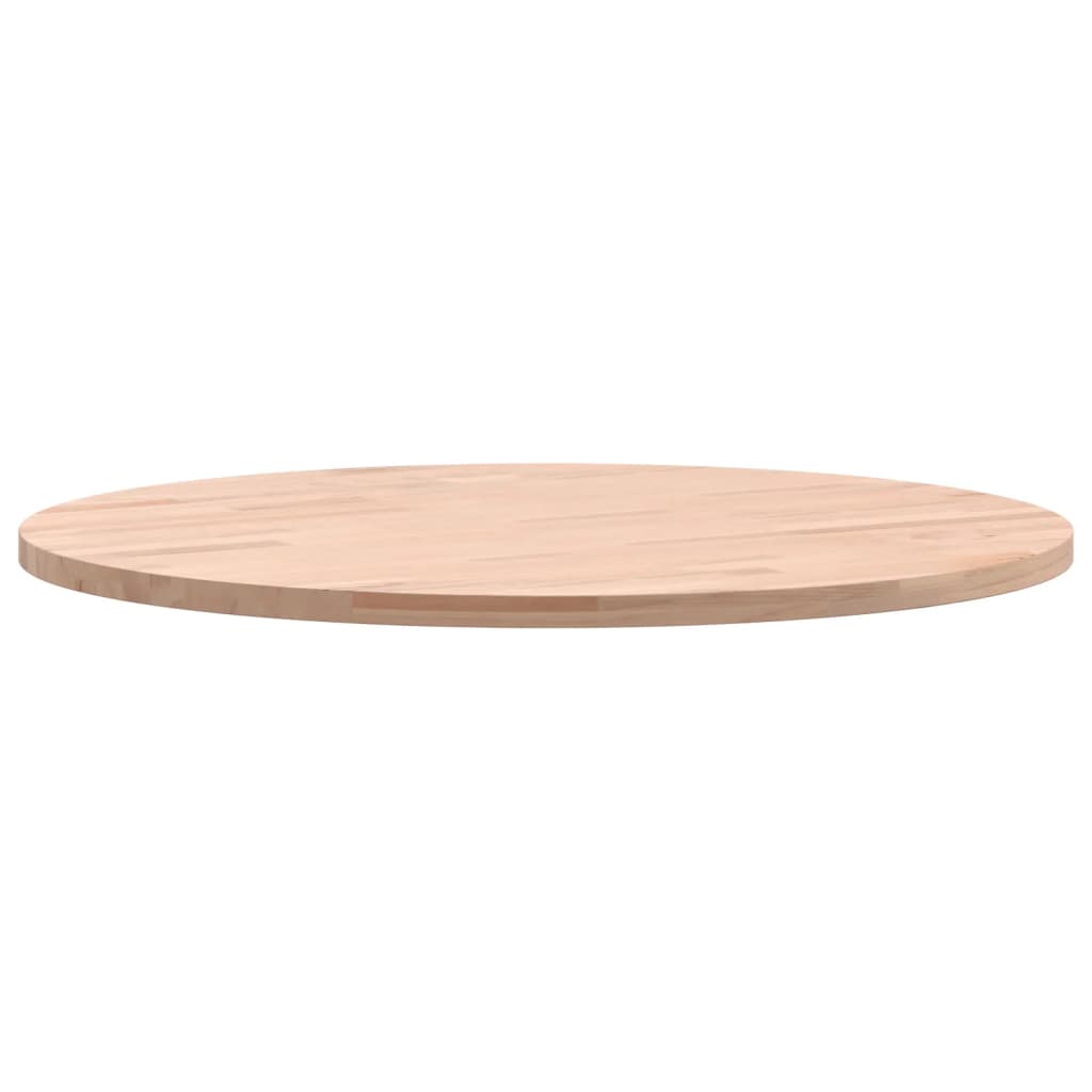 Dessus de table Ø50x1,5 cm rond bois massif de hêtre - XIOS
